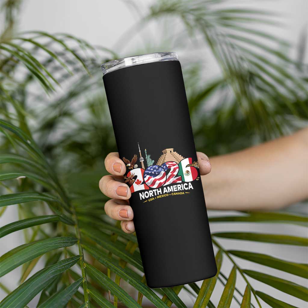 2026 North American Football Supporters Skinny Tumbler