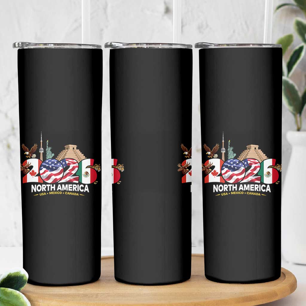2026 North American Football Supporters Skinny Tumbler