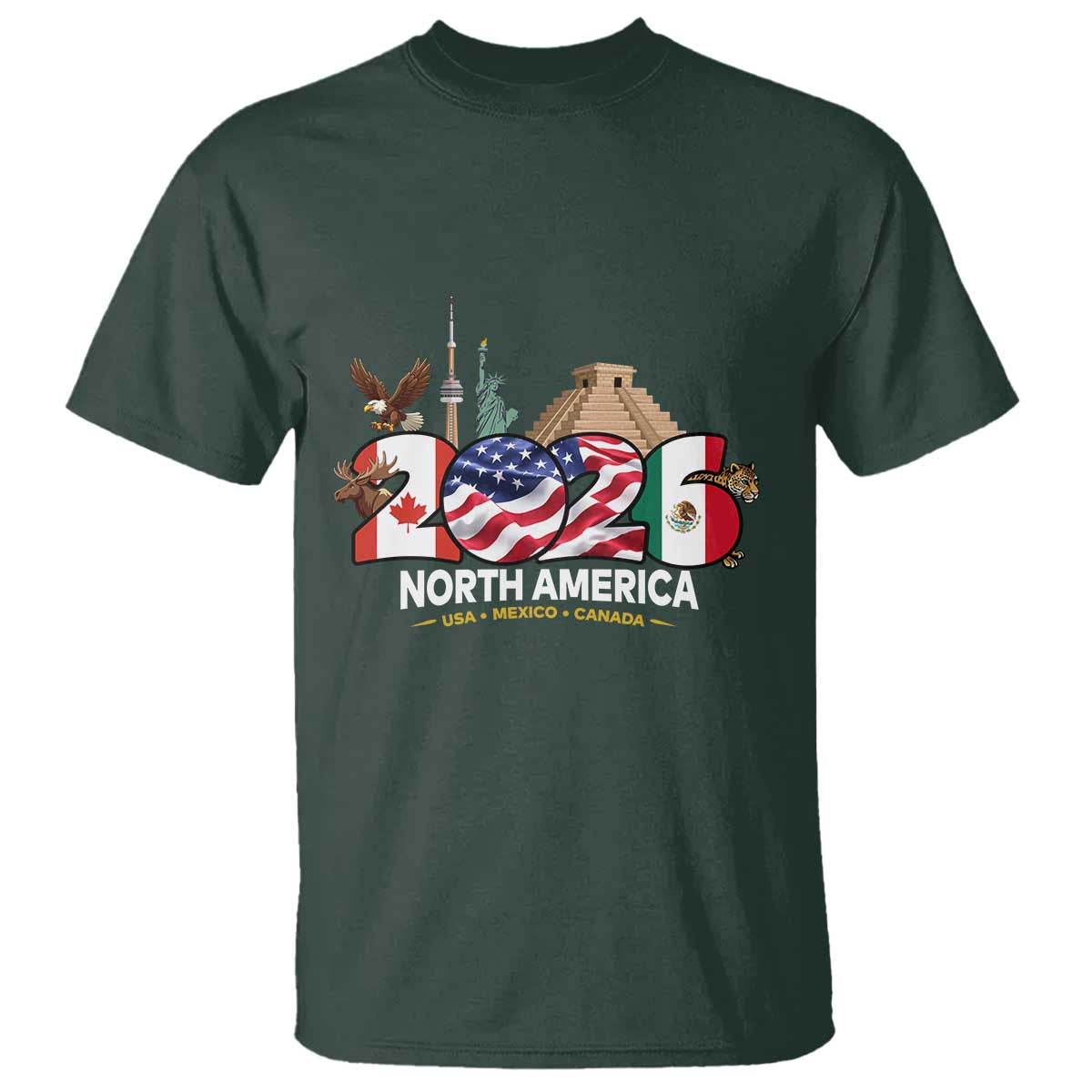 2026 North American Football Supporters T Shirt