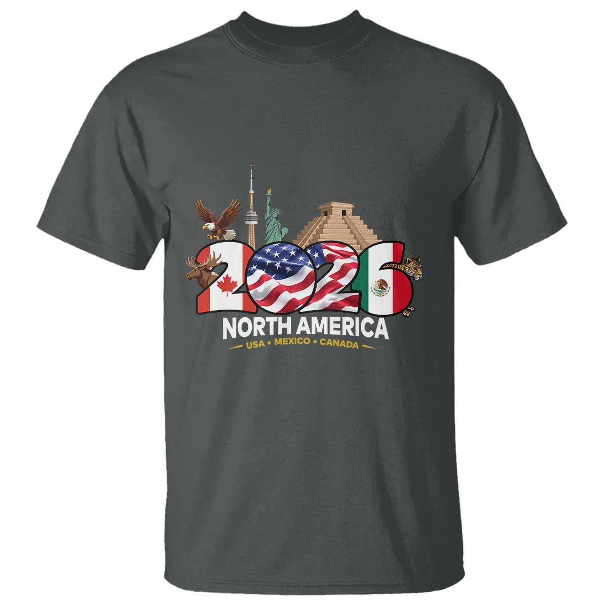 2026 North American Football Supporters T Shirt