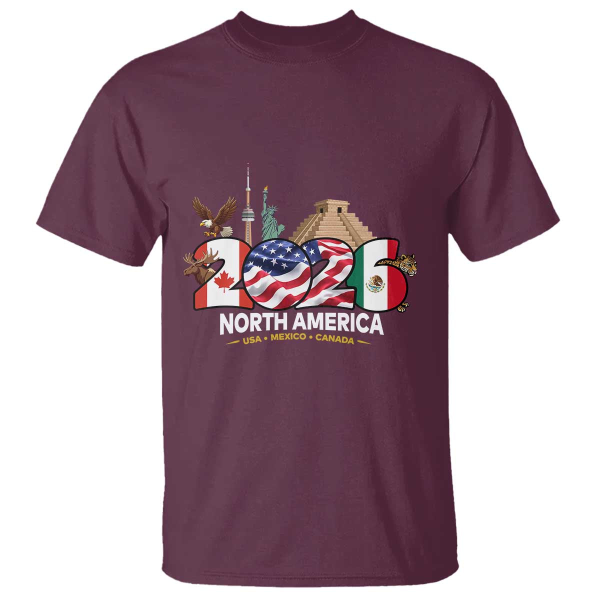2026 North American Football Supporters T Shirt