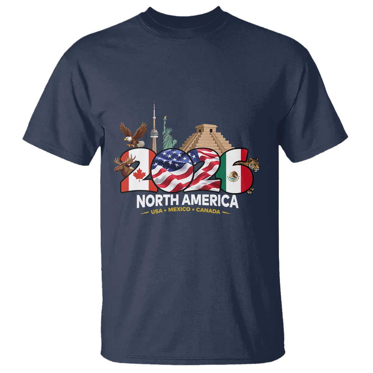 2026 North American Football Supporters T Shirt