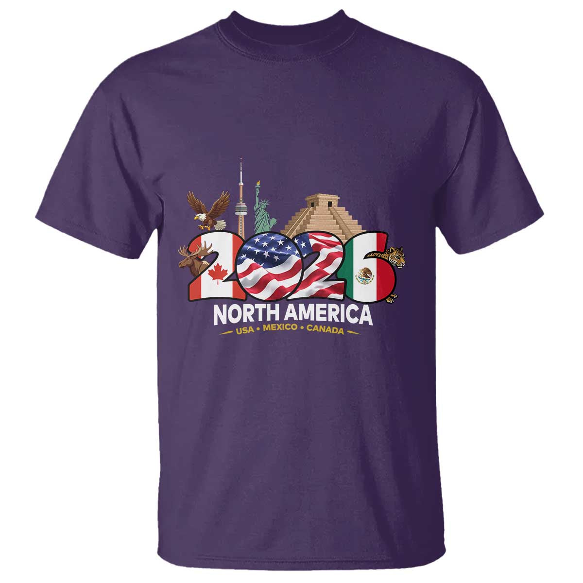 2026 North American Football Supporters T Shirt