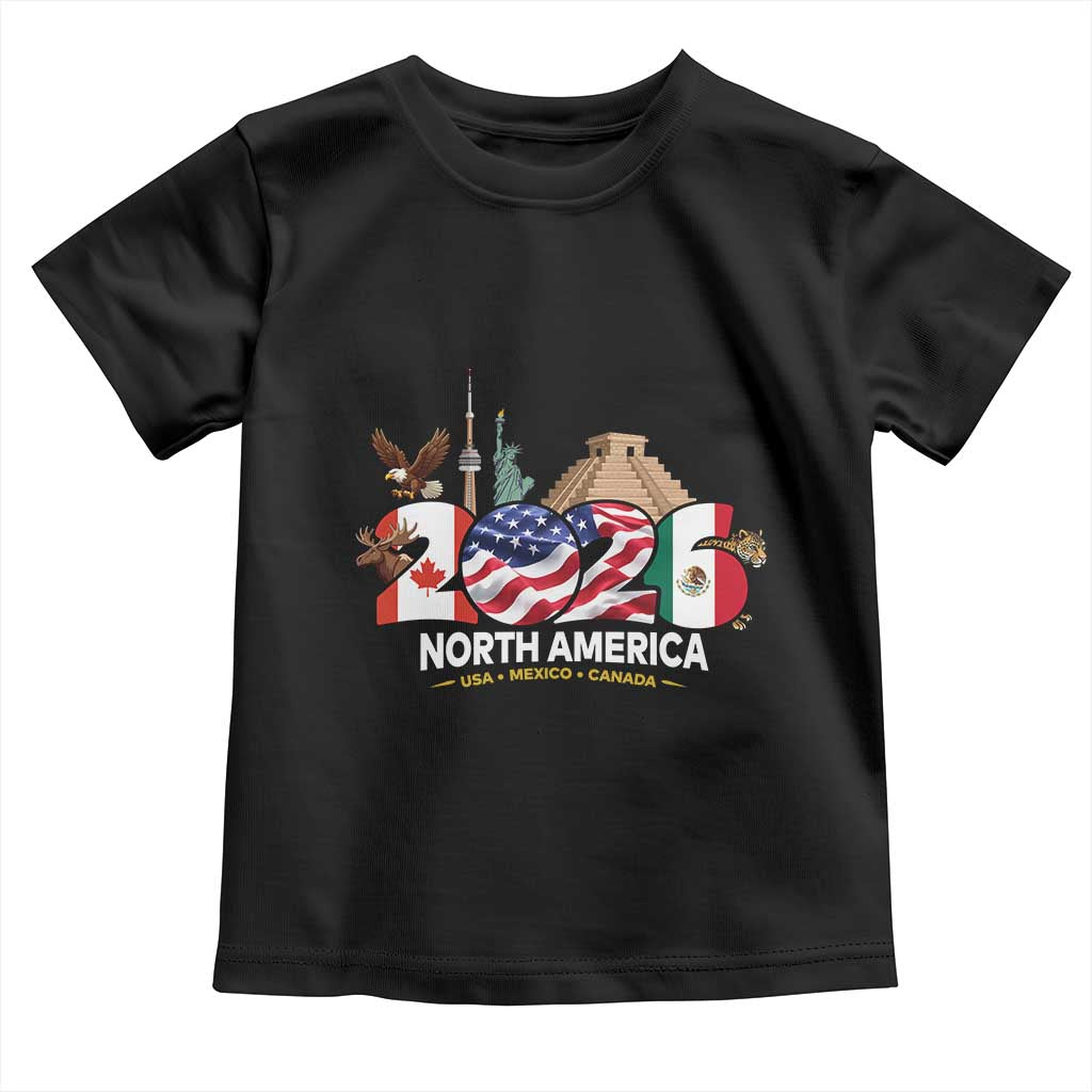 2026 North American Football Supporters Toddler T Shirt