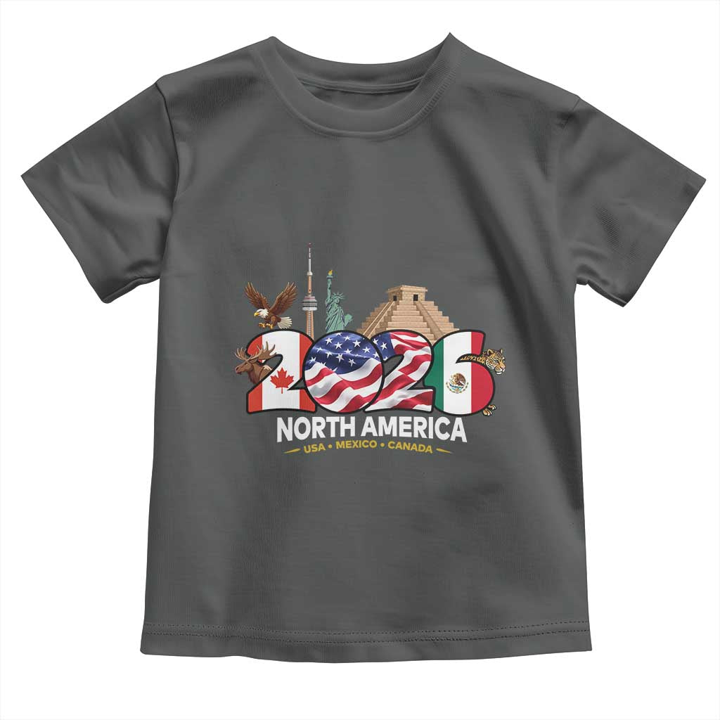 2026 North American Football Supporters Toddler T Shirt