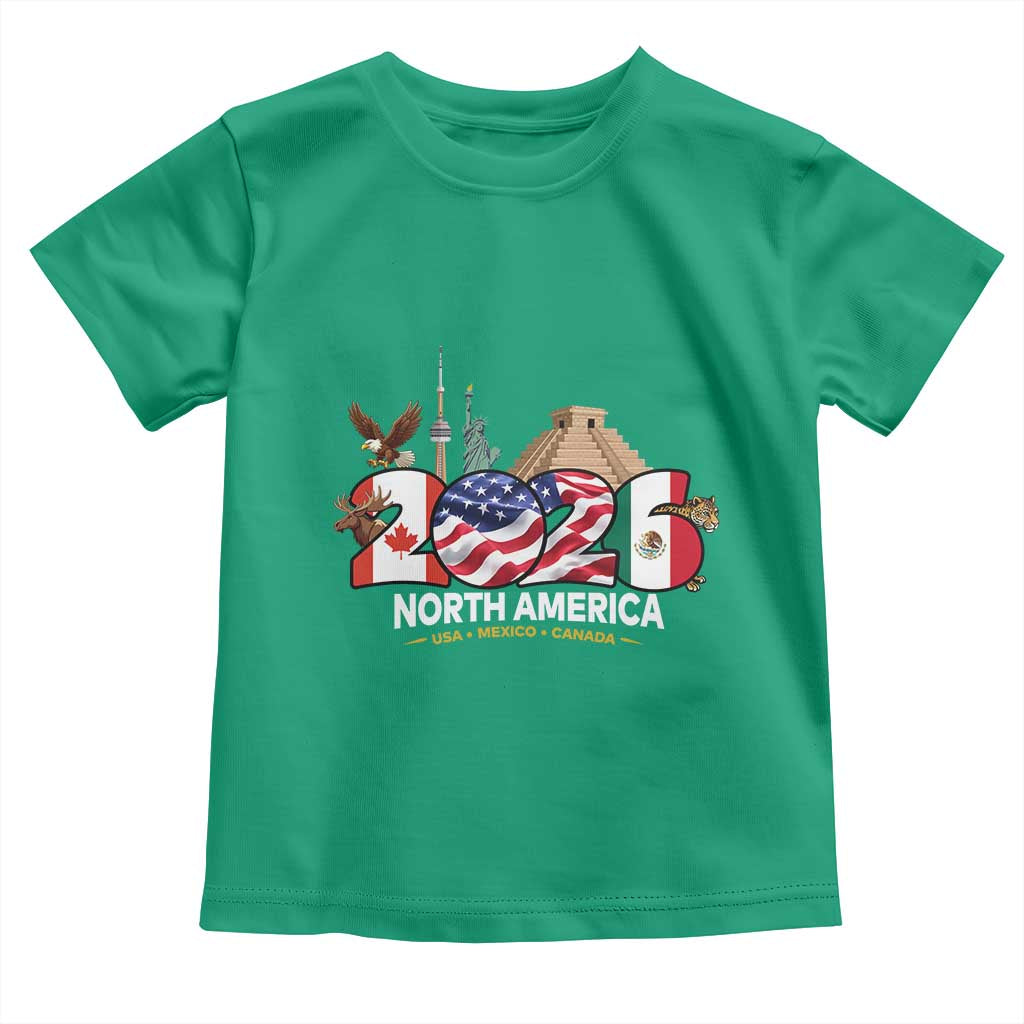 2026 North American Football Supporters Toddler T Shirt