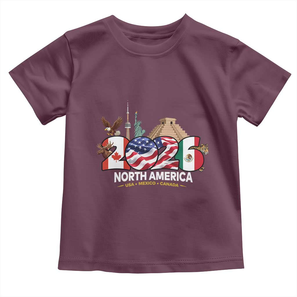 2026 North American Football Supporters Toddler T Shirt