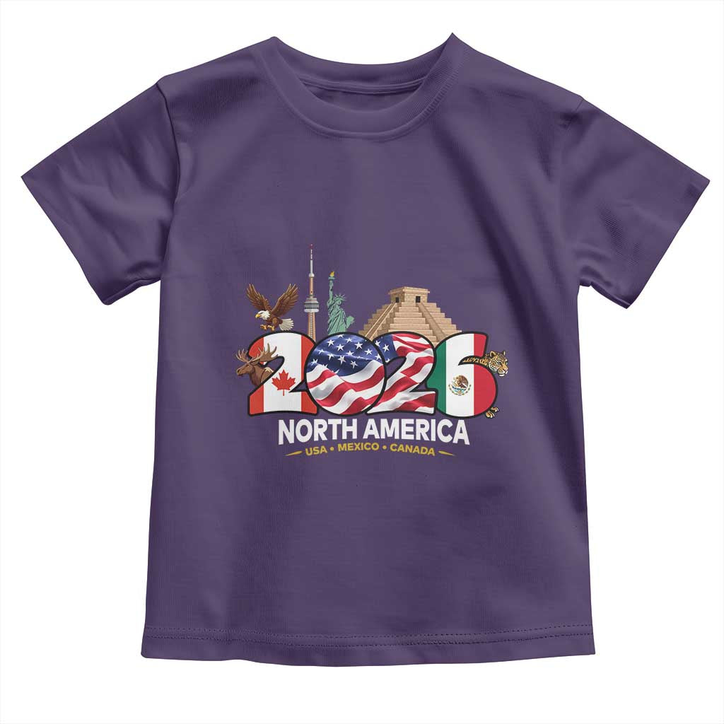 2026 North American Football Supporters Toddler T Shirt