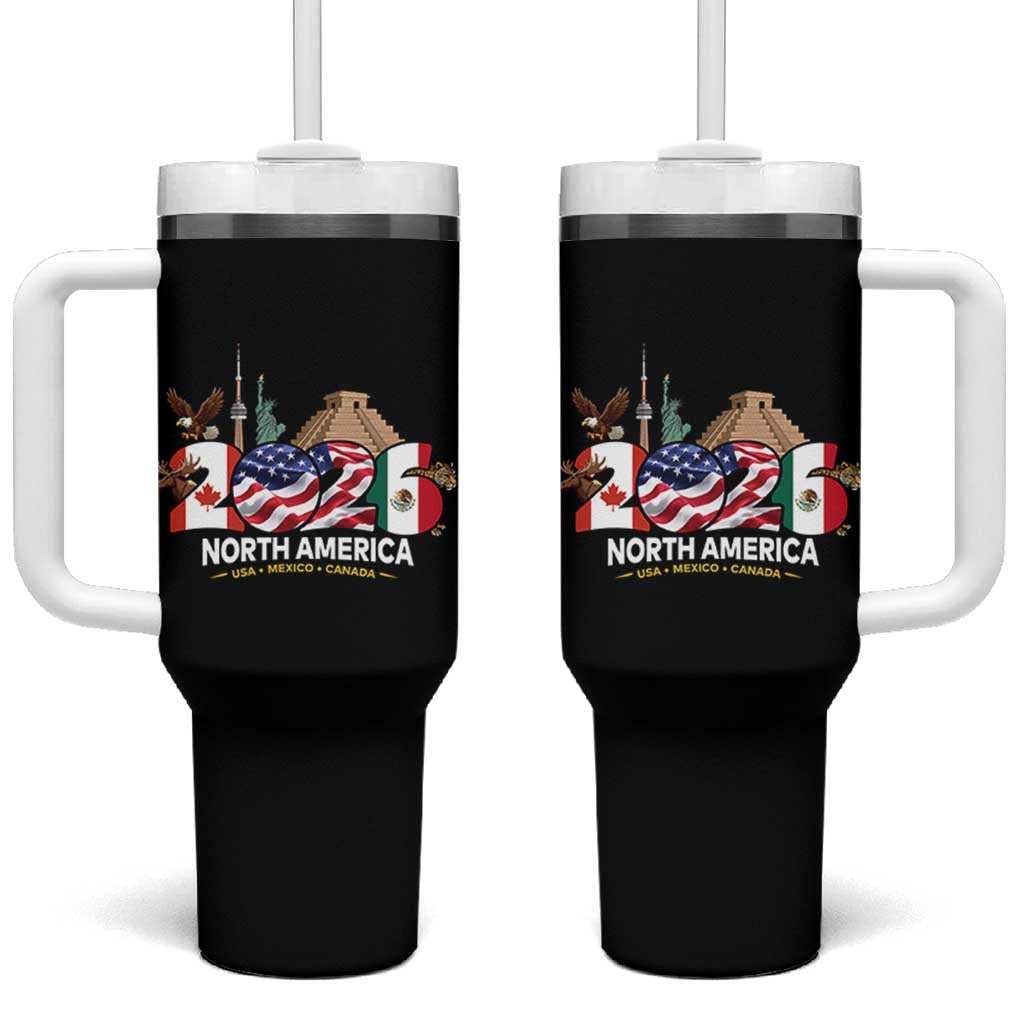 2026 North American Football Supporters Tumbler With Handle