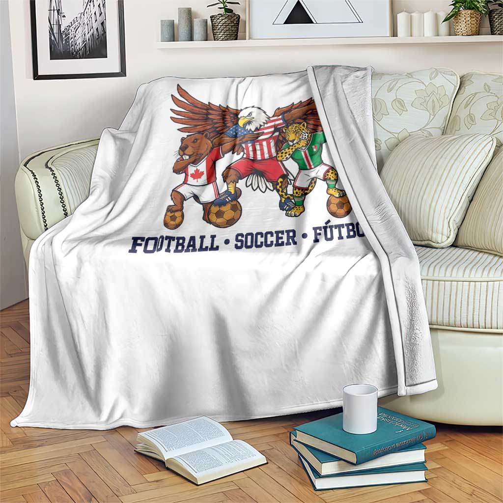 Eagle Jaguar Beaver 2026 Football Throw Blanket Supporters Gift Idea