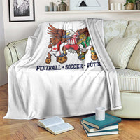 Eagle Jaguar Beaver 2026 Football Throw Blanket Supporters Gift Idea