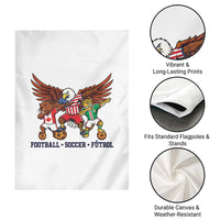 Eagle Jaguar Beaver 2026 Football Garden Flag Supporters Gift Idea