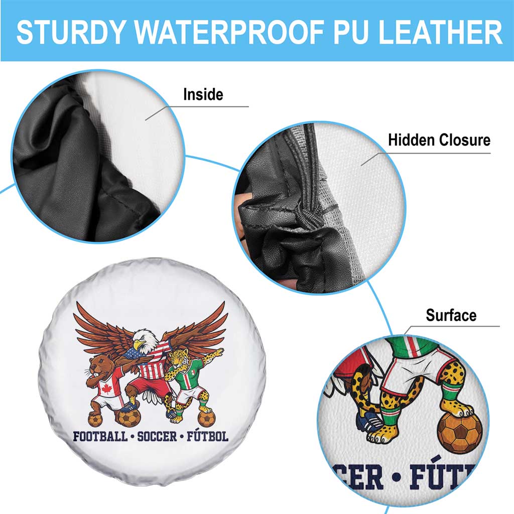 Eagle Jaguar Beaver 2026 Football Spare Tire Cover Supporters Gift Idea