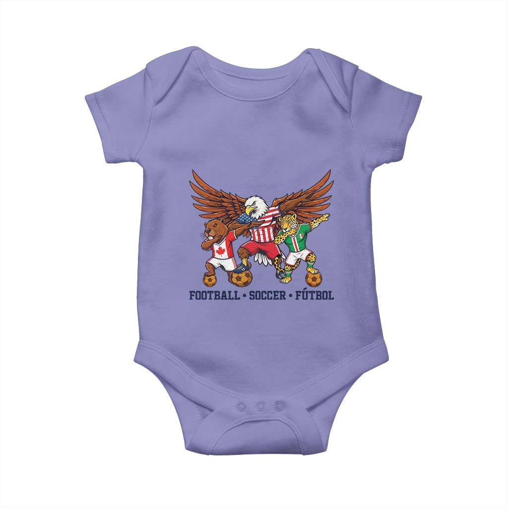 Eagle Jaguar Beaver 2026 Football Baby Onesie Supporters Gift Idea