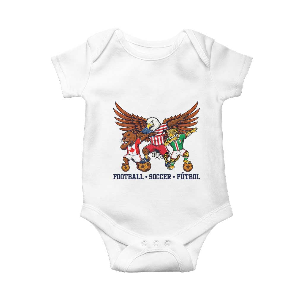 Eagle Jaguar Beaver 2026 Football Baby Onesie Supporters Gift Idea