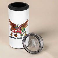 Eagle Jaguar Beaver 2026 Football 4 in 1 Can Cooler Tumbler Supporters Gift Idea