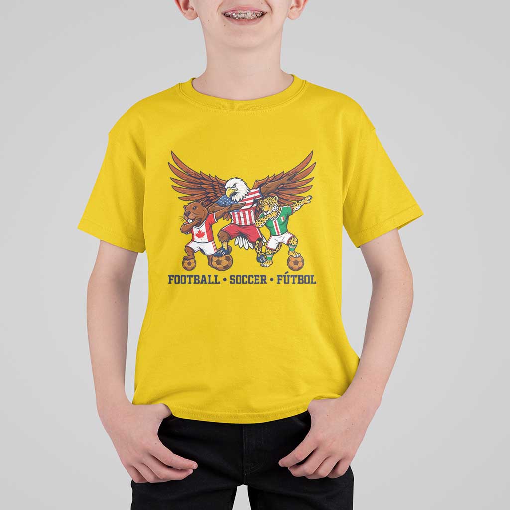 Eagle Jaguar Beaver 2026 Football T Shirt For Kid Supporters Gift Idea