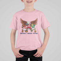 Eagle Jaguar Beaver 2026 Football T Shirt For Kid Supporters Gift Idea