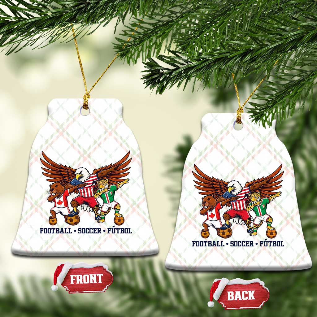 Eagle Jaguar Beaver 2026 Football Ceramic Ornament Supporters Gift Idea