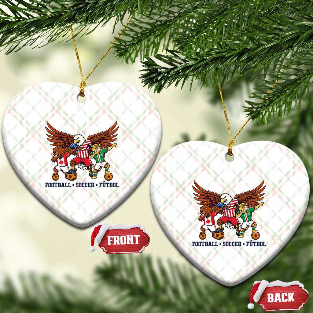 Eagle Jaguar Beaver 2026 Football Ceramic Ornament Supporters Gift Idea