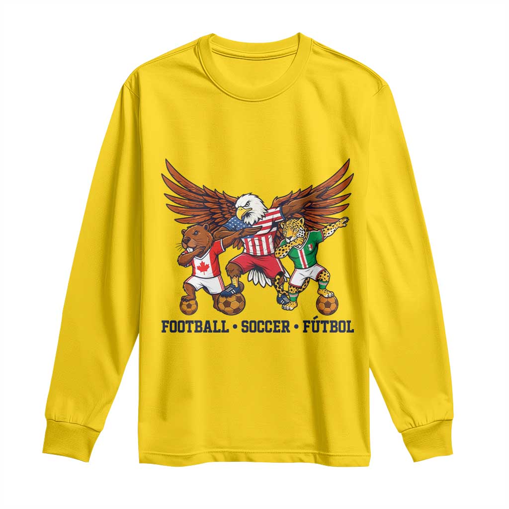 Eagle Jaguar Beaver 2026 Football Long Sleeve Shirt Supporters Gift Idea
