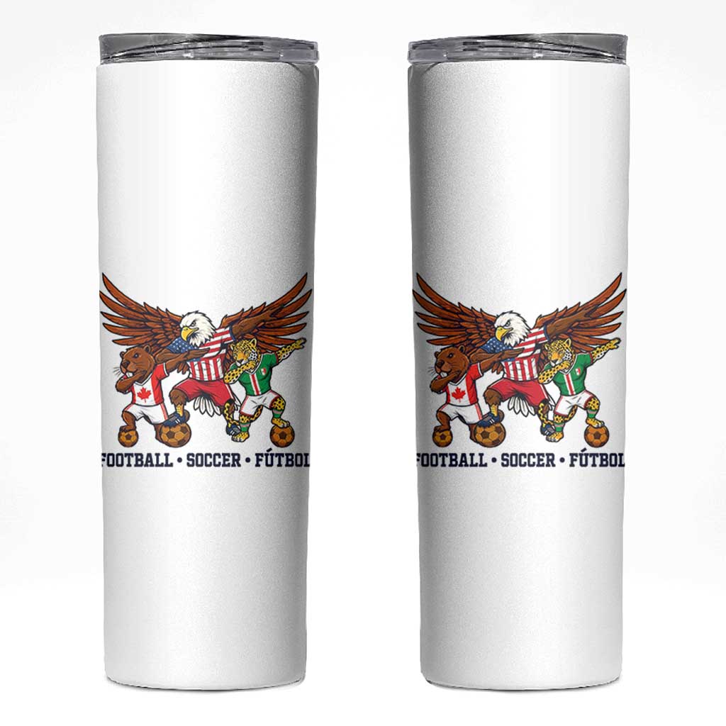 Eagle Jaguar Beaver 2026 Football Skinny Tumbler Supporters Gift Idea