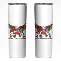 Eagle Jaguar Beaver 2026 Football Skinny Tumbler Supporters Gift Idea