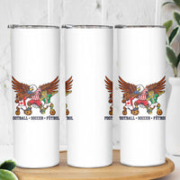 Eagle Jaguar Beaver 2026 Football Skinny Tumbler Supporters Gift Idea