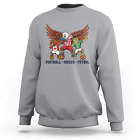 Eagle Jaguar Beaver 2026 Football Sweatshirt Supporters Gift Idea