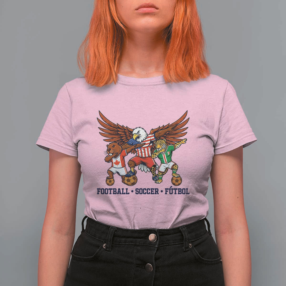 Eagle Jaguar Beaver 2026 Football T Shirt For Women Supporters Gift Idea