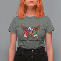 Eagle Jaguar Beaver 2026 Football T Shirt For Women Supporters Gift Idea