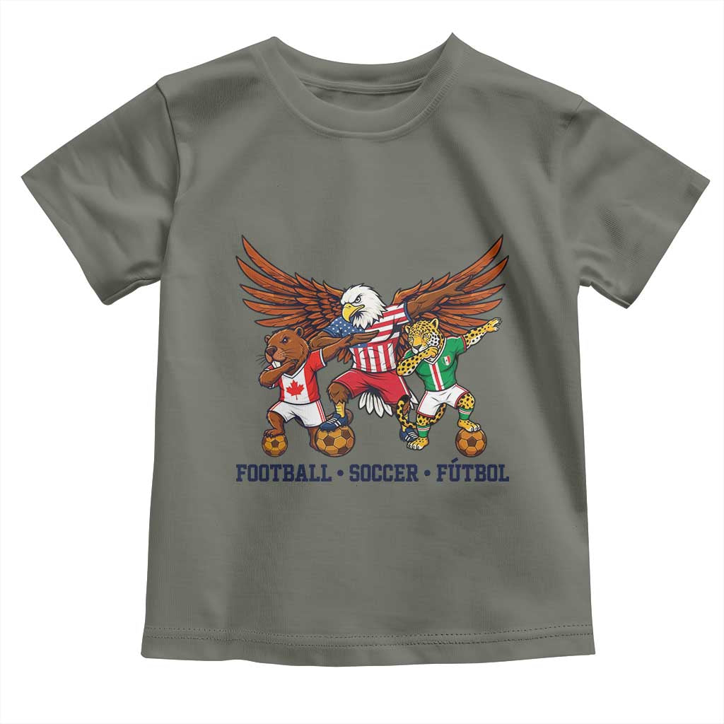 Eagle Jaguar Beaver 2026 Football Toddler T Shirt Supporters Gift Idea