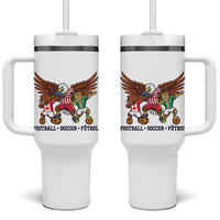 Eagle Jaguar Beaver 2026 Football Tumbler With Handle Supporters Gift Idea