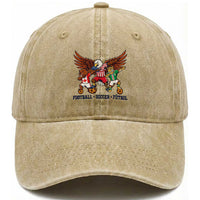 Eagle Jaguar Beaver 2026 Football Washed Cotton Baseball Cap Supporters Gift Idea