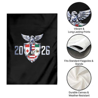 Canada Mexico USA Garden Flag International Soccer Lover Gift