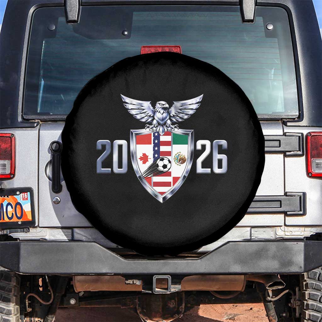 Canada Mexico USA Spare Tire Cover International Soccer Lover Gift