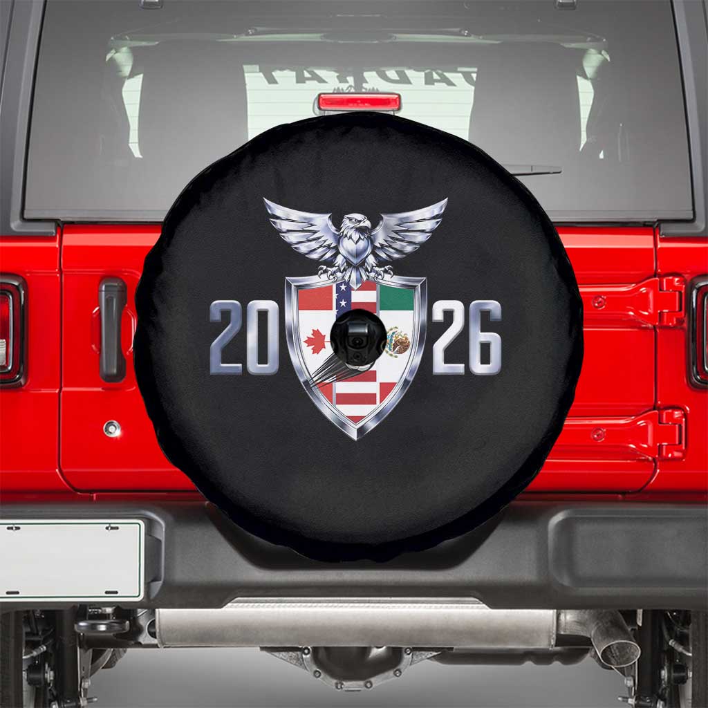 Canada Mexico USA Spare Tire Cover International Soccer Lover Gift