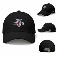 Canada Mexico USA Baseball Cap International Soccer Lover Gift