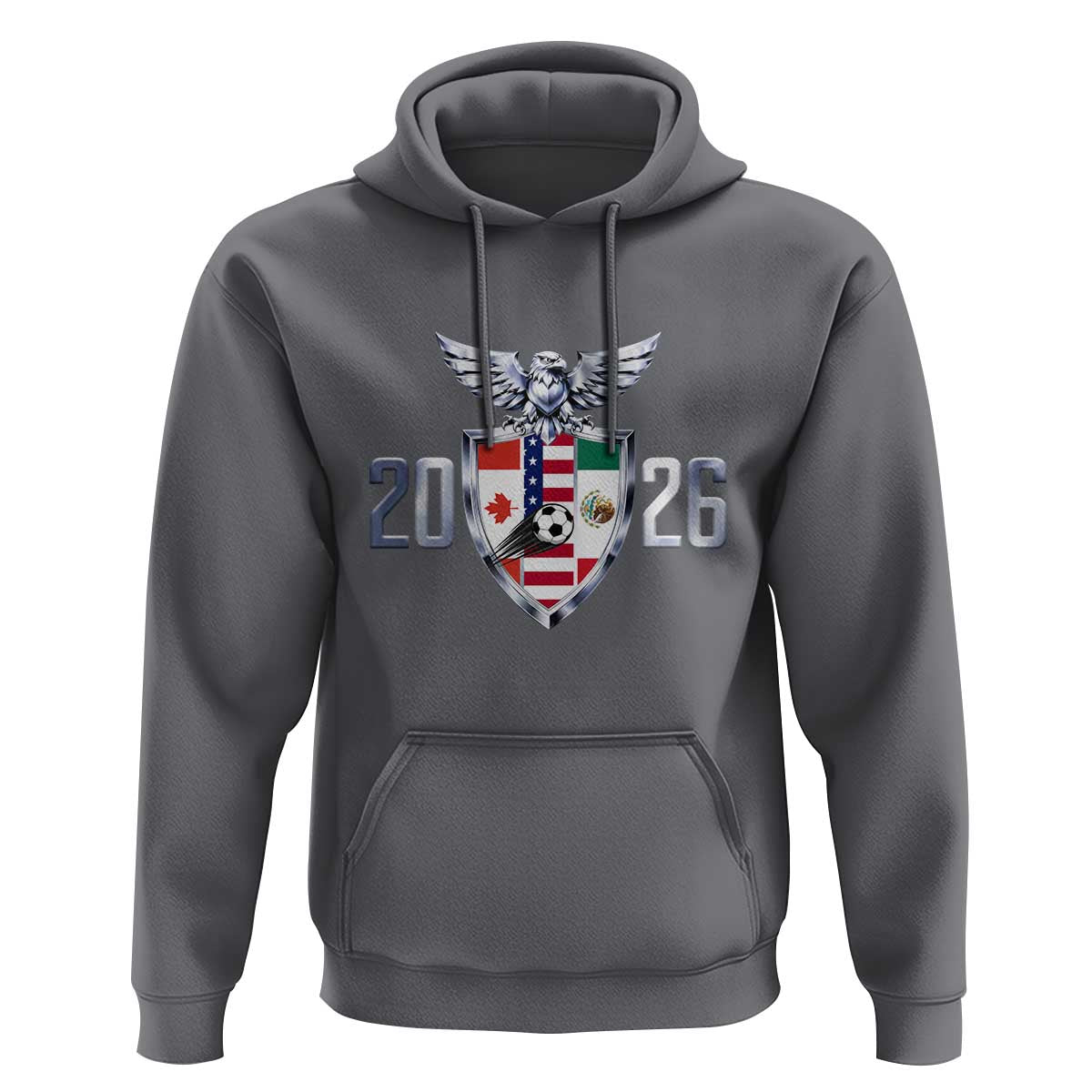 Canada Mexico USA Hoodie International Soccer Lover Gift