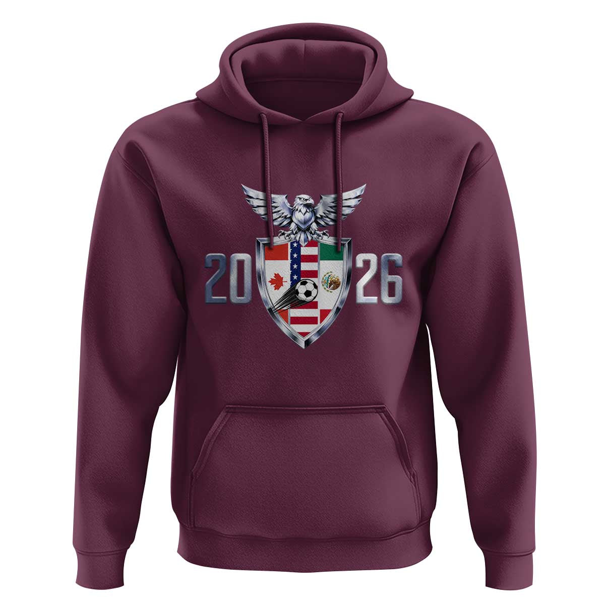 Canada Mexico USA Hoodie International Soccer Lover Gift