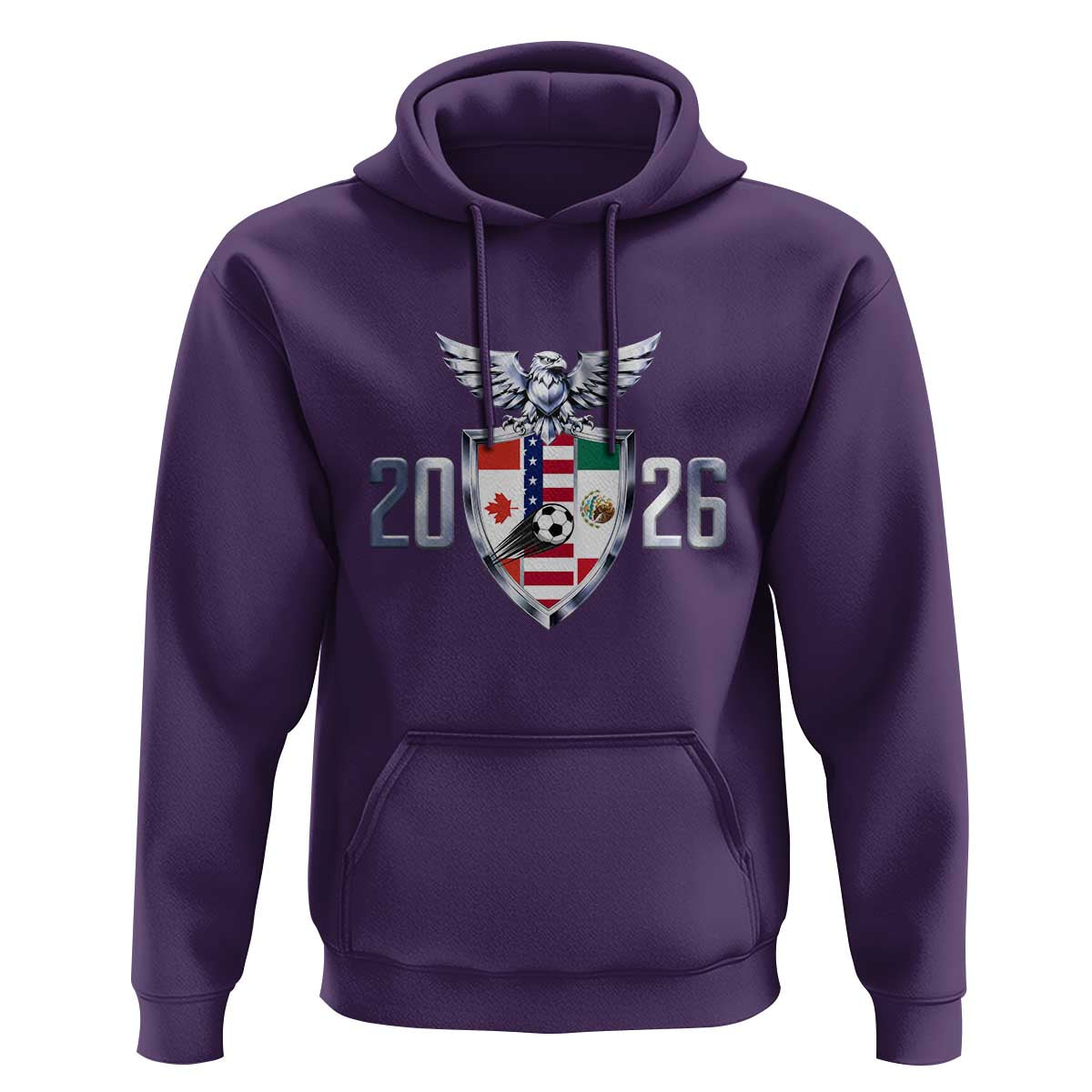 Canada Mexico USA Hoodie International Soccer Lover Gift