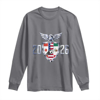 Canada Mexico USA Long Sleeve Shirt International Soccer Lover Gift