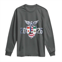Canada Mexico USA Long Sleeve Shirt International Soccer Lover Gift