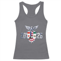 Canada Mexico USA Racerback Tank Top International Soccer Lover Gift
