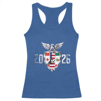 Canada Mexico USA Racerback Tank Top International Soccer Lover Gift