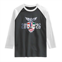 Canada Mexico USA Raglan Shirt International Soccer Lover Gift