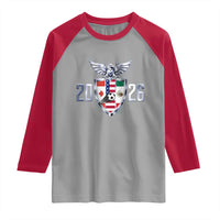 Canada Mexico USA Raglan Shirt International Soccer Lover Gift