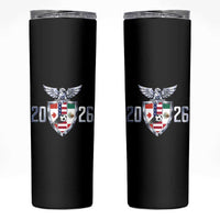 Canada Mexico USA Skinny Tumbler International Soccer Lover Gift