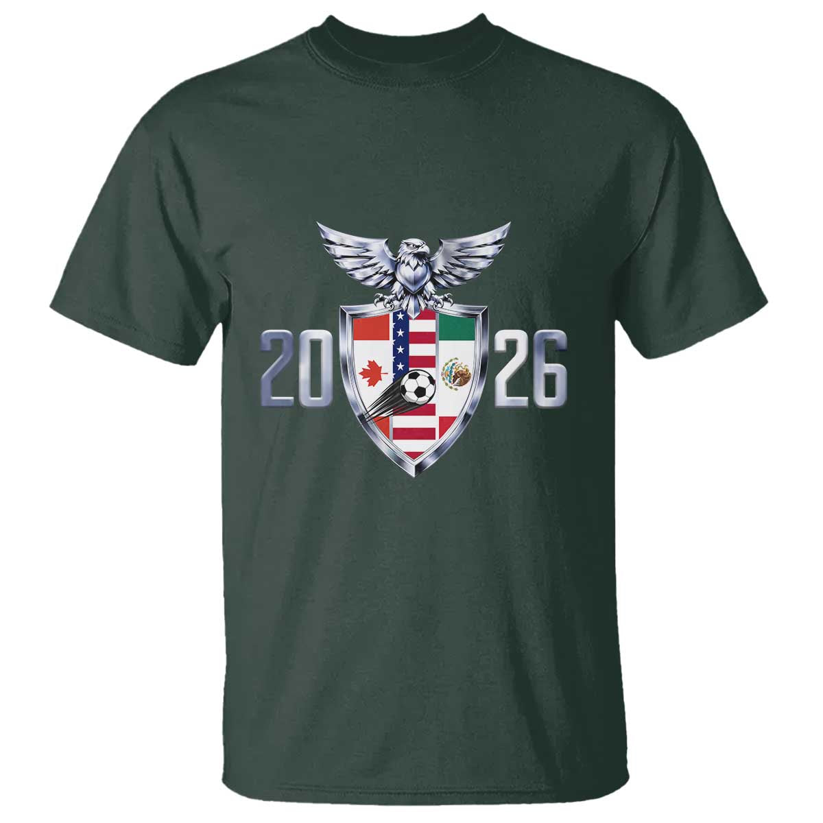 Canada Mexico USA T Shirt International Soccer Lover Gift