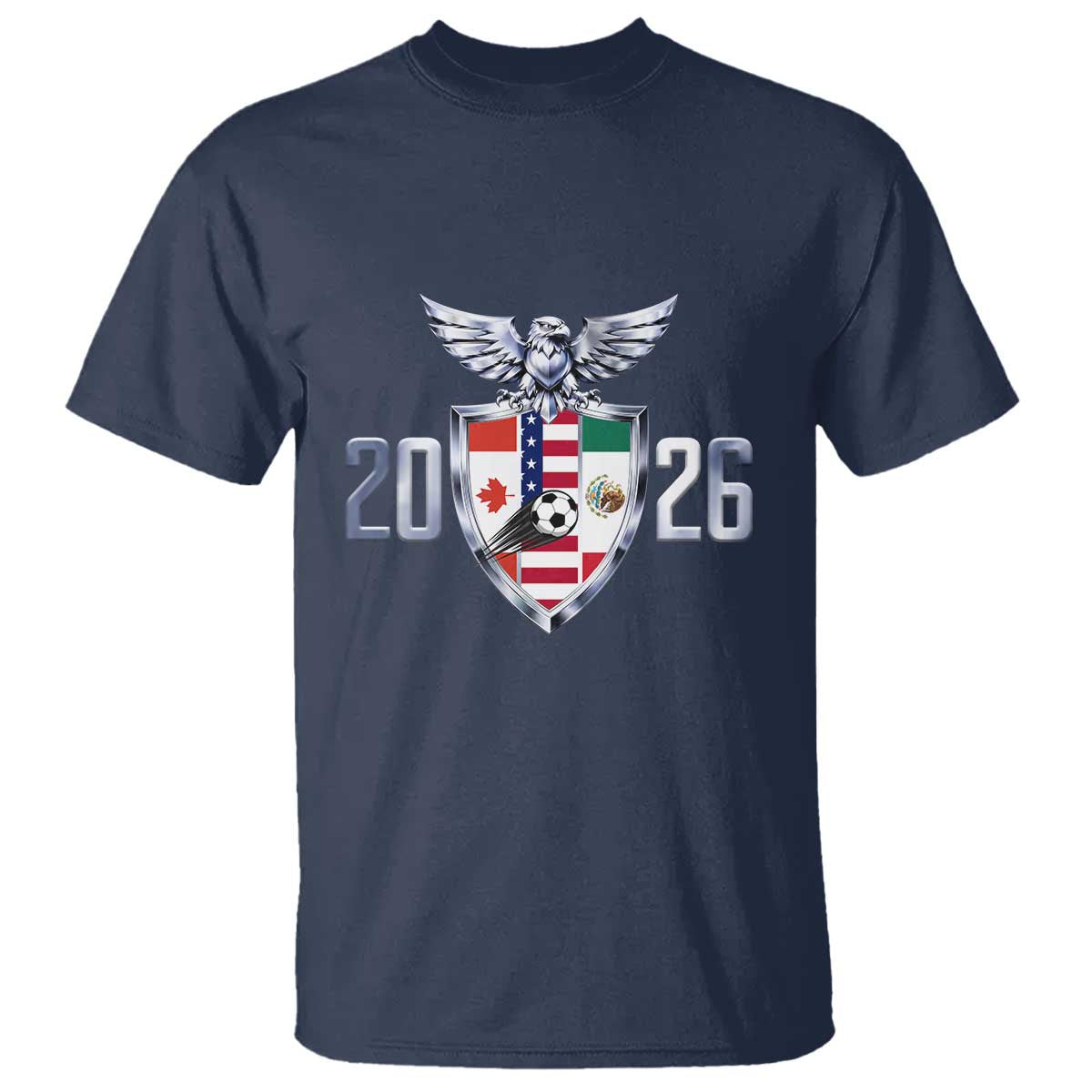 Canada Mexico USA T Shirt International Soccer Lover Gift